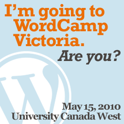 WordCamp Victoria, May 15, 2010